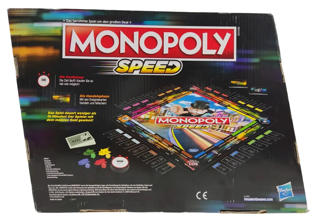 Monopoly Speed - Gesellschaftsspiele - Hasbro  – Bild 2