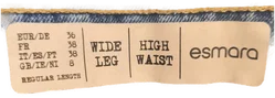 esmara, Damenjeans, Gr. 36, wide leg - Bild 3