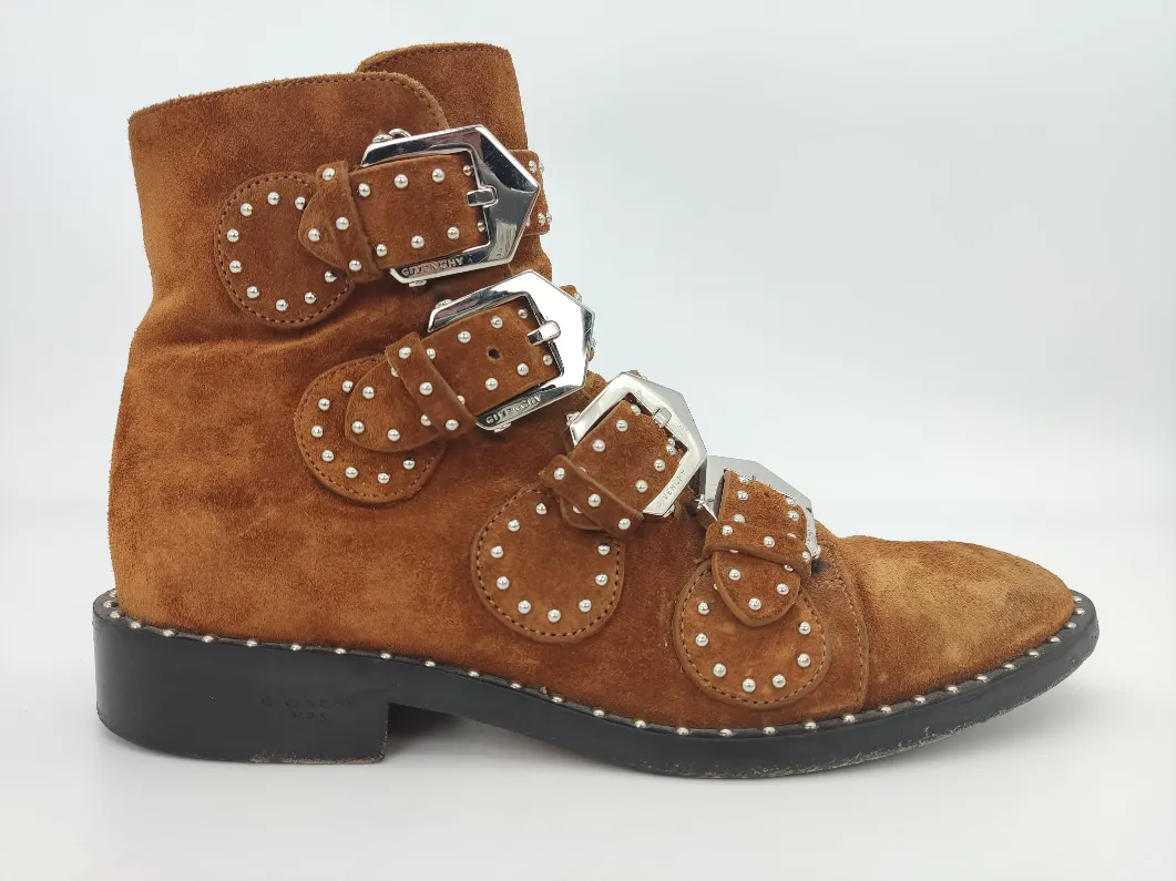 Givenchy Paris Damen Stiefeletten, braun - Gr. 36.5 – Bild 2