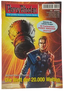 Romanheft Perry Rhodan Die Welt der 20.000 Welten Erstauflage Nr. 2550 - Bild 1