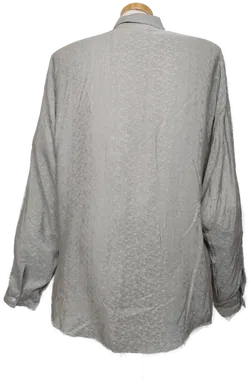 Versace Herren Hemd grau Gr. 52 Vintage - Bild 4