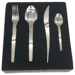 Besteckset Edelstahl 18/8, 20-teilig modern glänzend – Vorschau 3