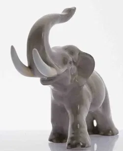 Herend Elefant Porzellan, blaue Marke (Fus) - Bild 4