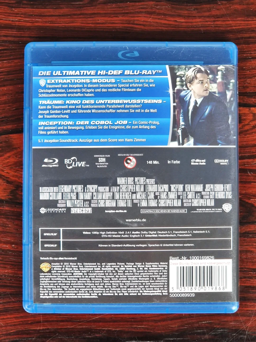 Inception - Film - Blu-ray - 2-Disc Edition – Bild 2