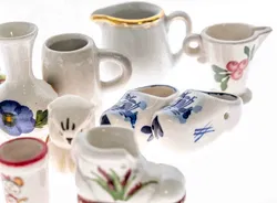  Setzkastenteile 12 Stück Glas/Porzellan - Bild 4