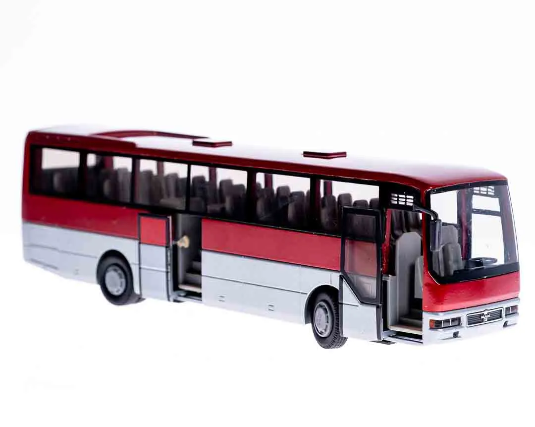 Conrad Man Modellbus rot/grau 1:50 – Bild 4