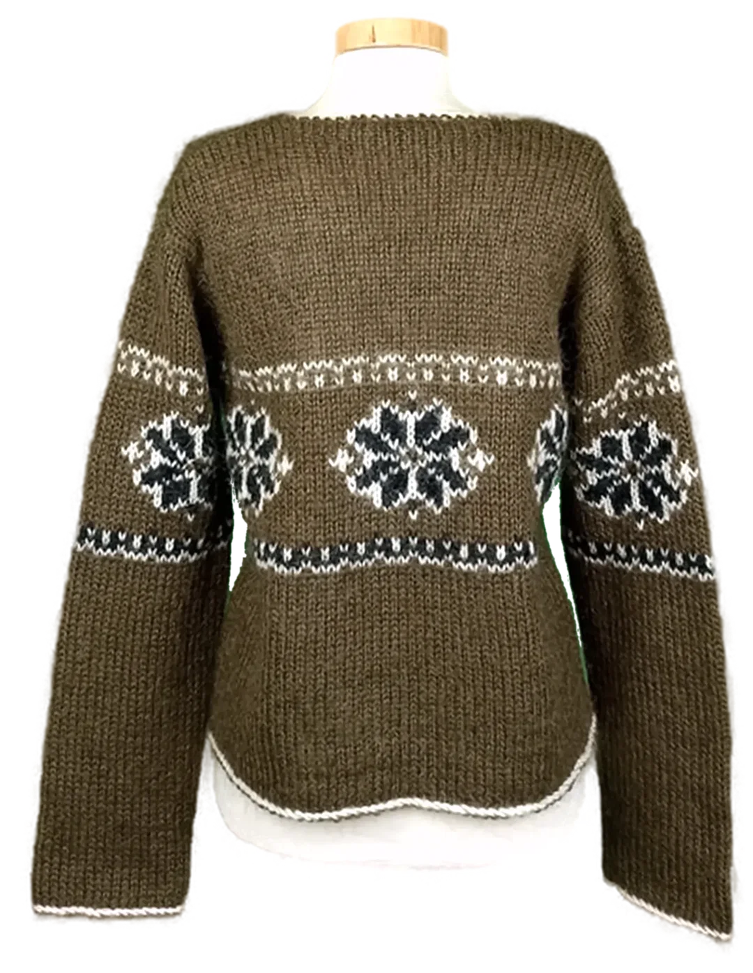 Fransa Damenpullover Norweger-Stil Gr. M – Bild 2