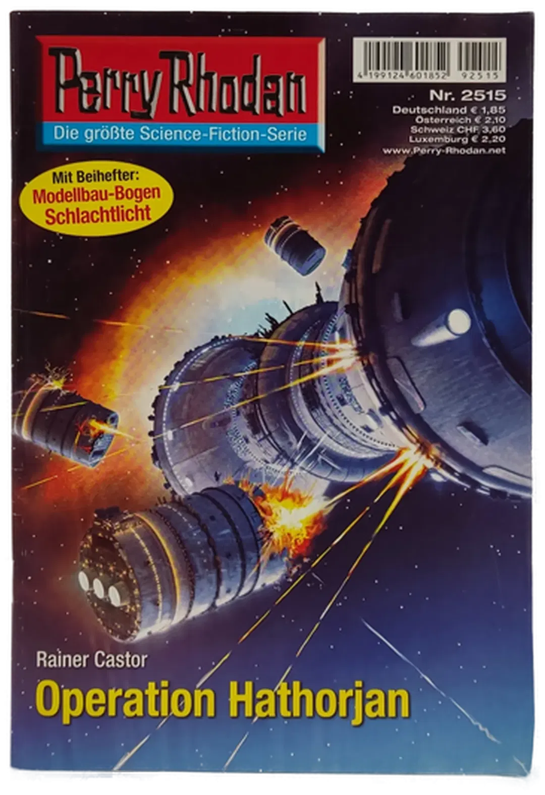 Romanheft Perry Rhodan Operation Hathorjan Erstauflage Nr. 2515 - Bild 1