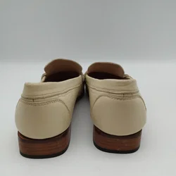 Damen Mokassins / Slipper, Leder, Gr. 39 - Bild 4