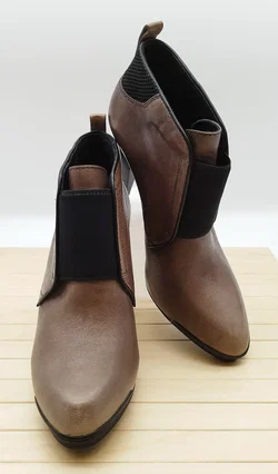 Tod `s, Stiefletten, Leder, braun, Gr. 39 