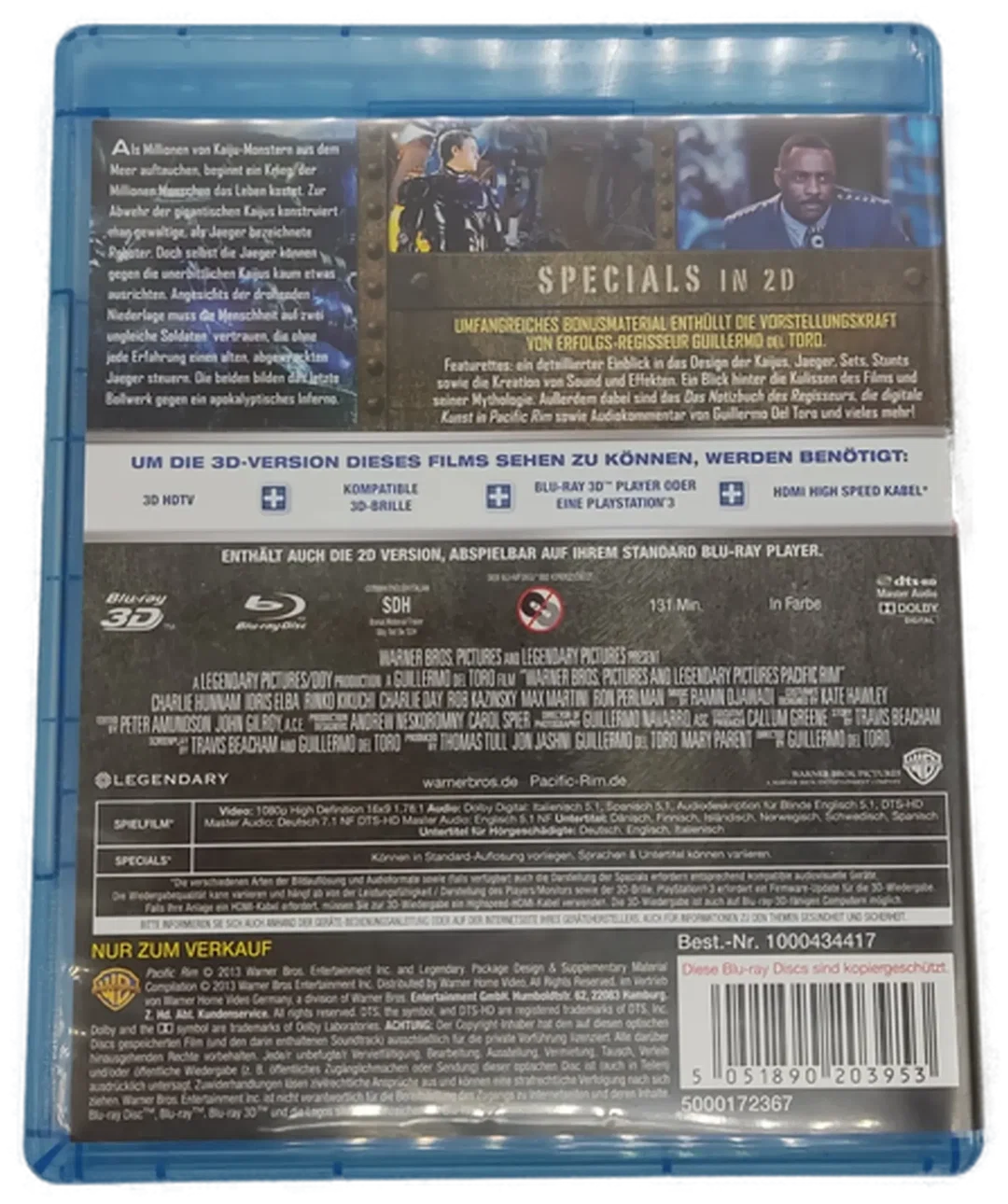 Blu-ray 3D 3 Disc's Pacific Rim 3D – Bild 3