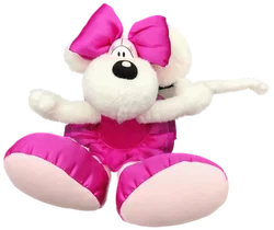 Diddl Maus im Ballerinakostüm Stofftier - Bild 1