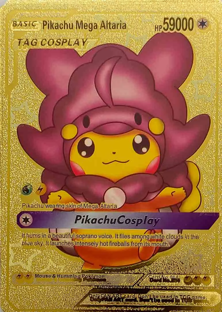 Pokemon Kuscheltier Pikachu Detektiv + 15 Pokemonkarten! – Bild 3