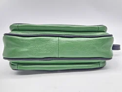 Damen Ledertasche - grün - Bild 4