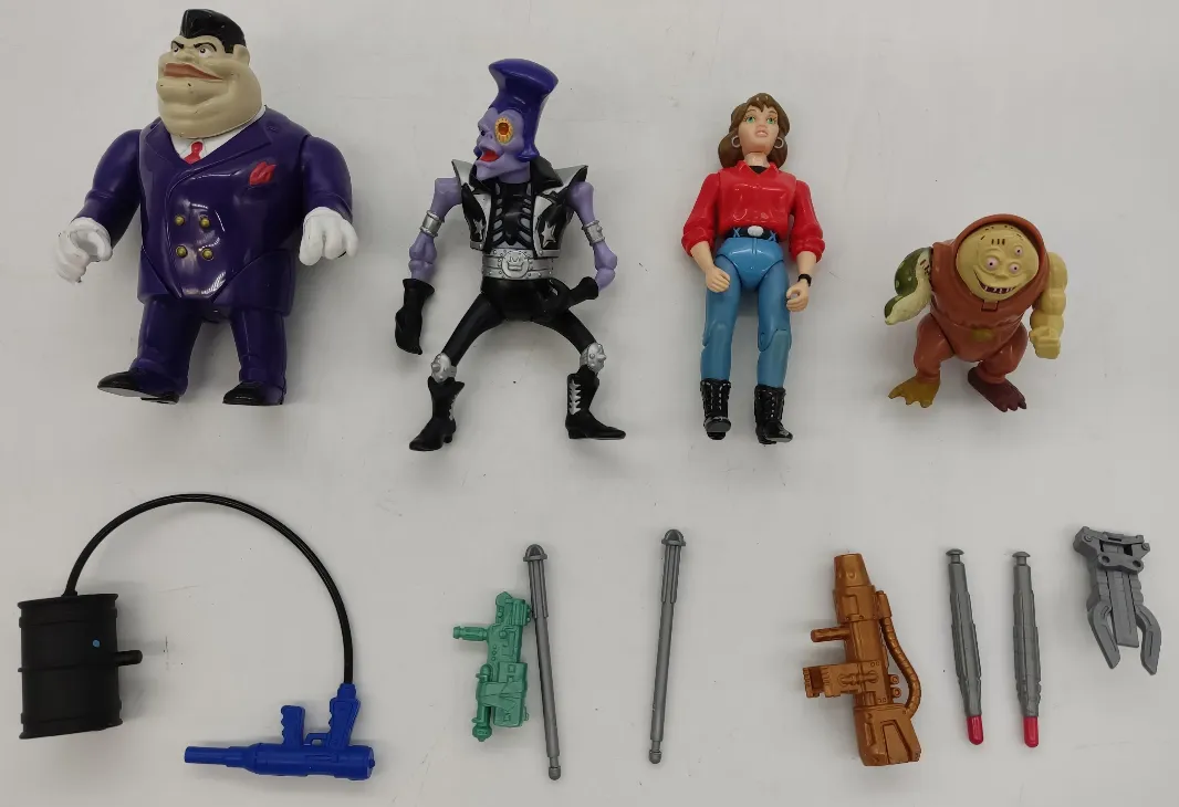 B.T.F Biker Mice from Mars -4 Figuren und Zubehör – Bild 2