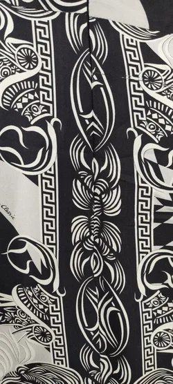 Versace Midikleid Asymmetrisch Seide One-Shoulder | Party-Ikone - Bild 8