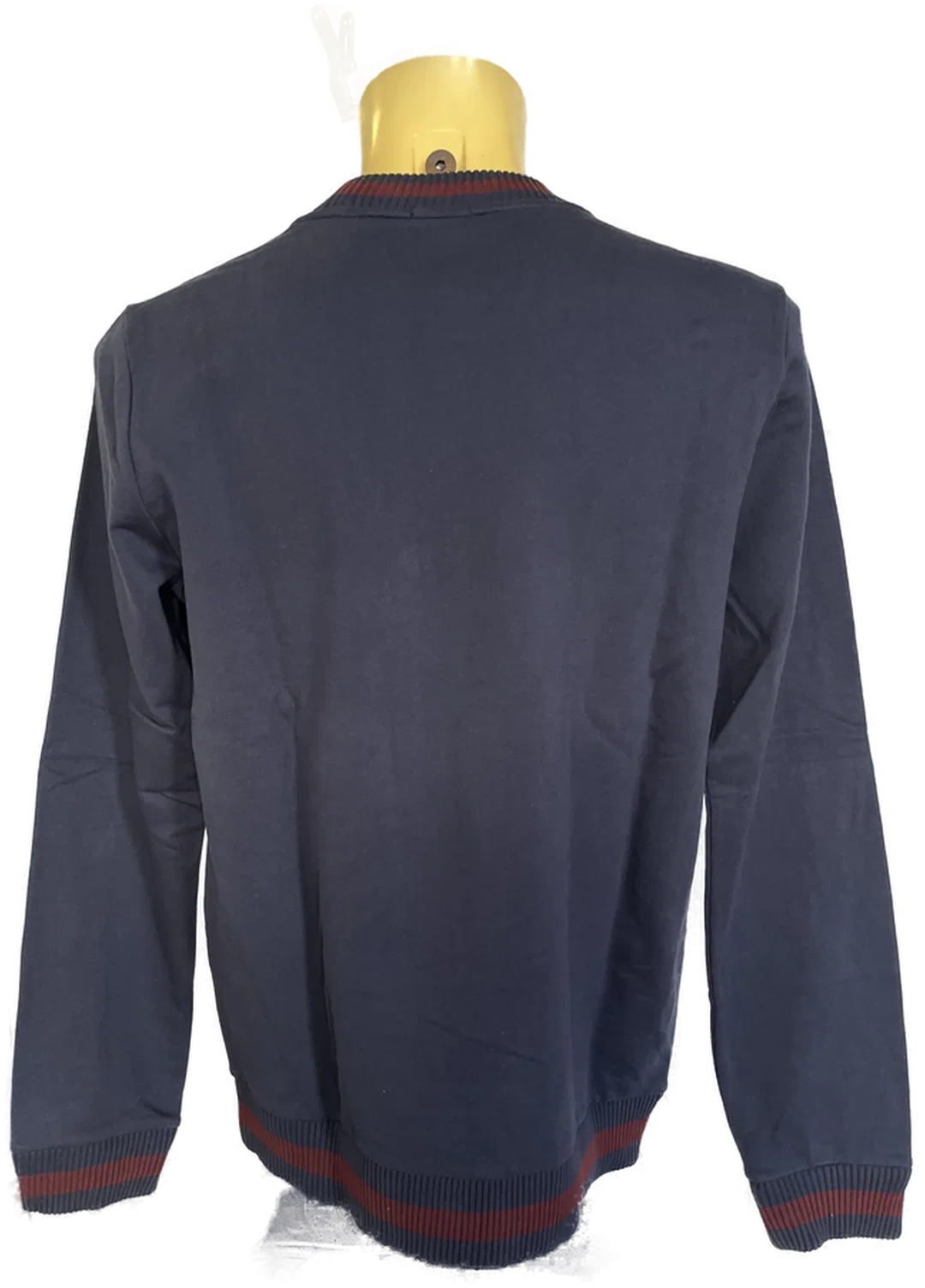 HUGO BOSS Herren Pullover Gr. L Slim Fit blau – Bild 3