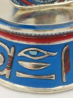 Tutanchamun Porzellan Totenmaske & Zertifikat von Franklin Mint | Ägyptischer Schatz – Vorschau 8