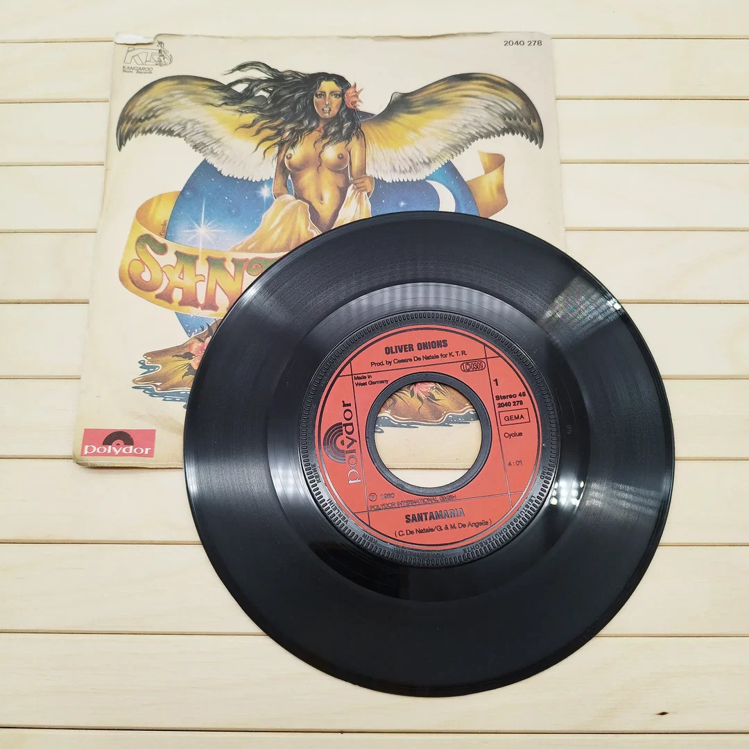 Oliver Onions, Santa Maria, Vinyl Single  – Bild 2
