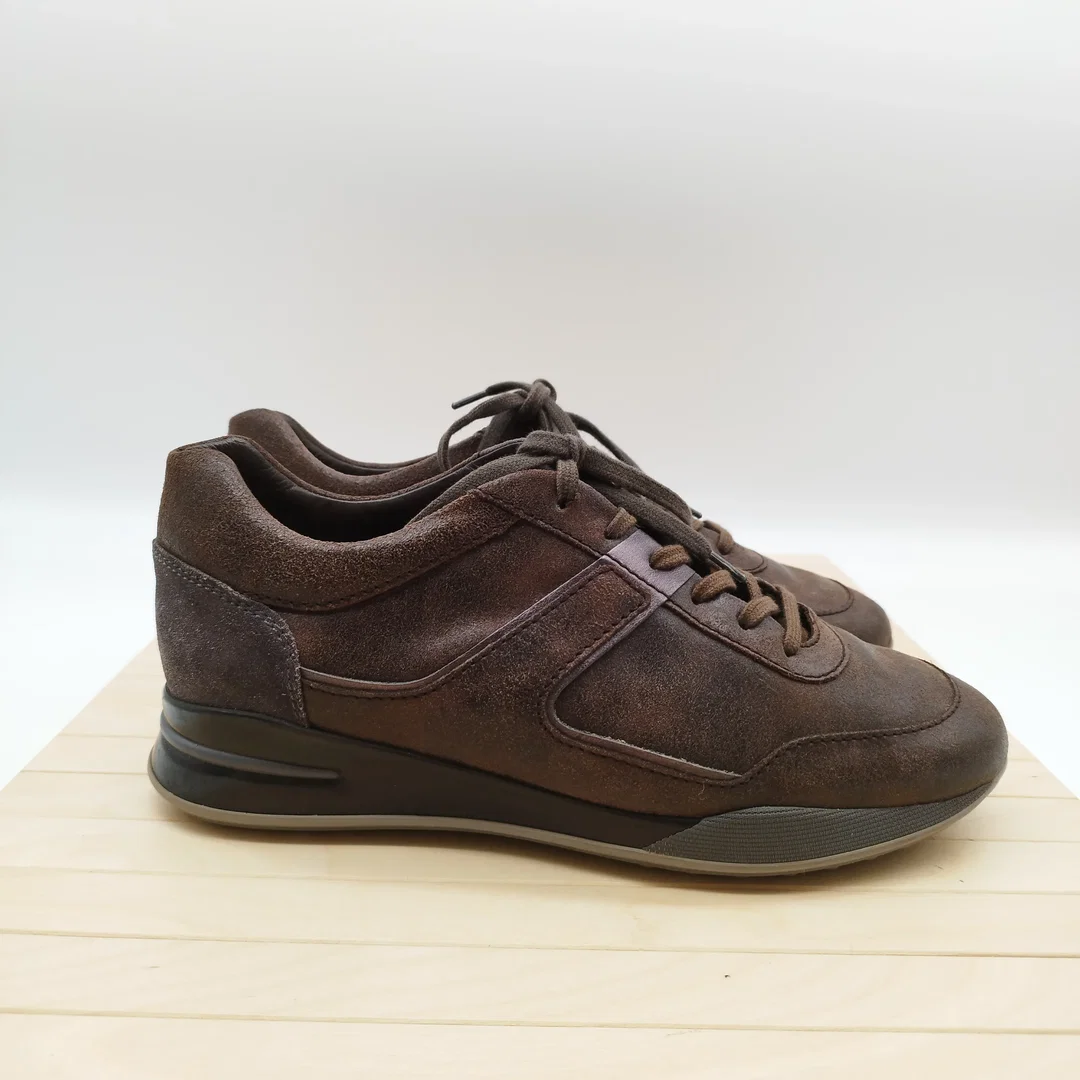 Tod’s Project Herren Sneaker / Halbschuhe – Dunkelbraun Mokka – Größe 6 – Bild 2