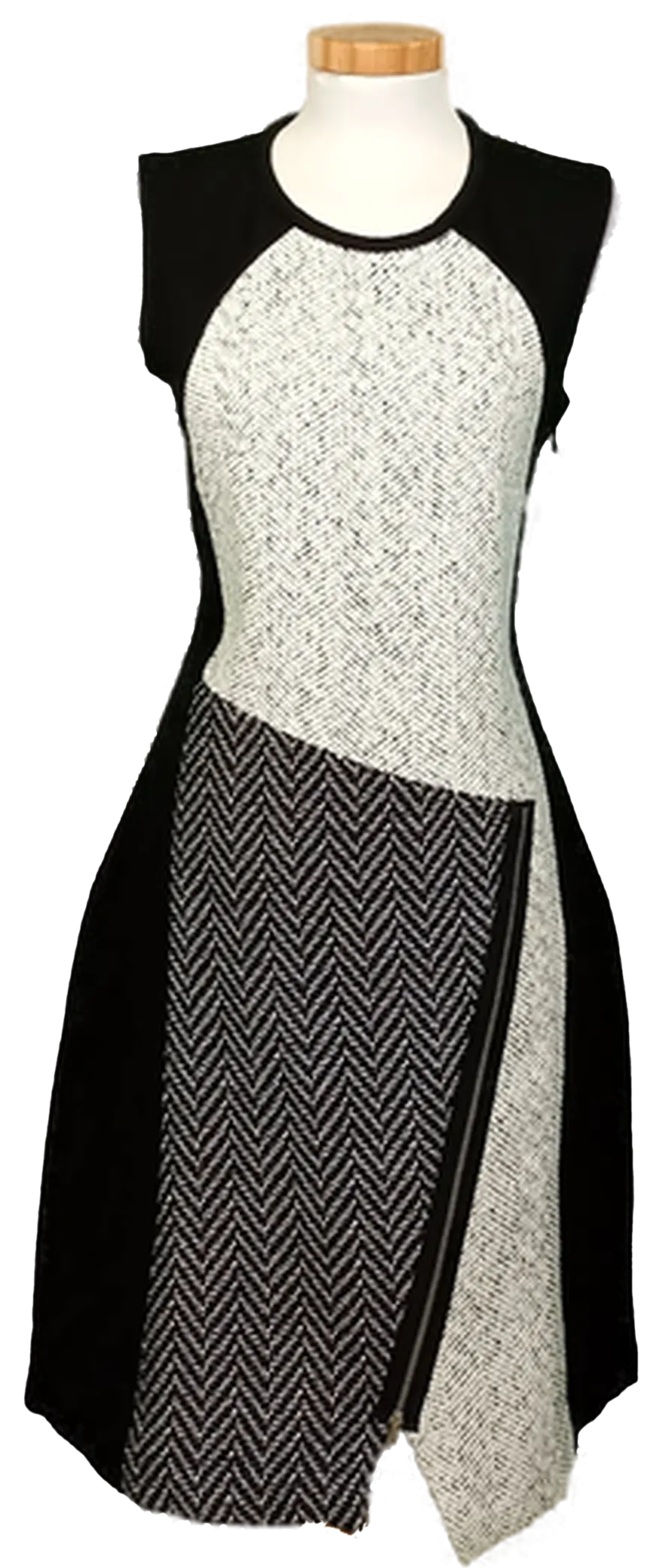 Desigual Damen Midikleid gemustert Gr. 40 - Bild 1