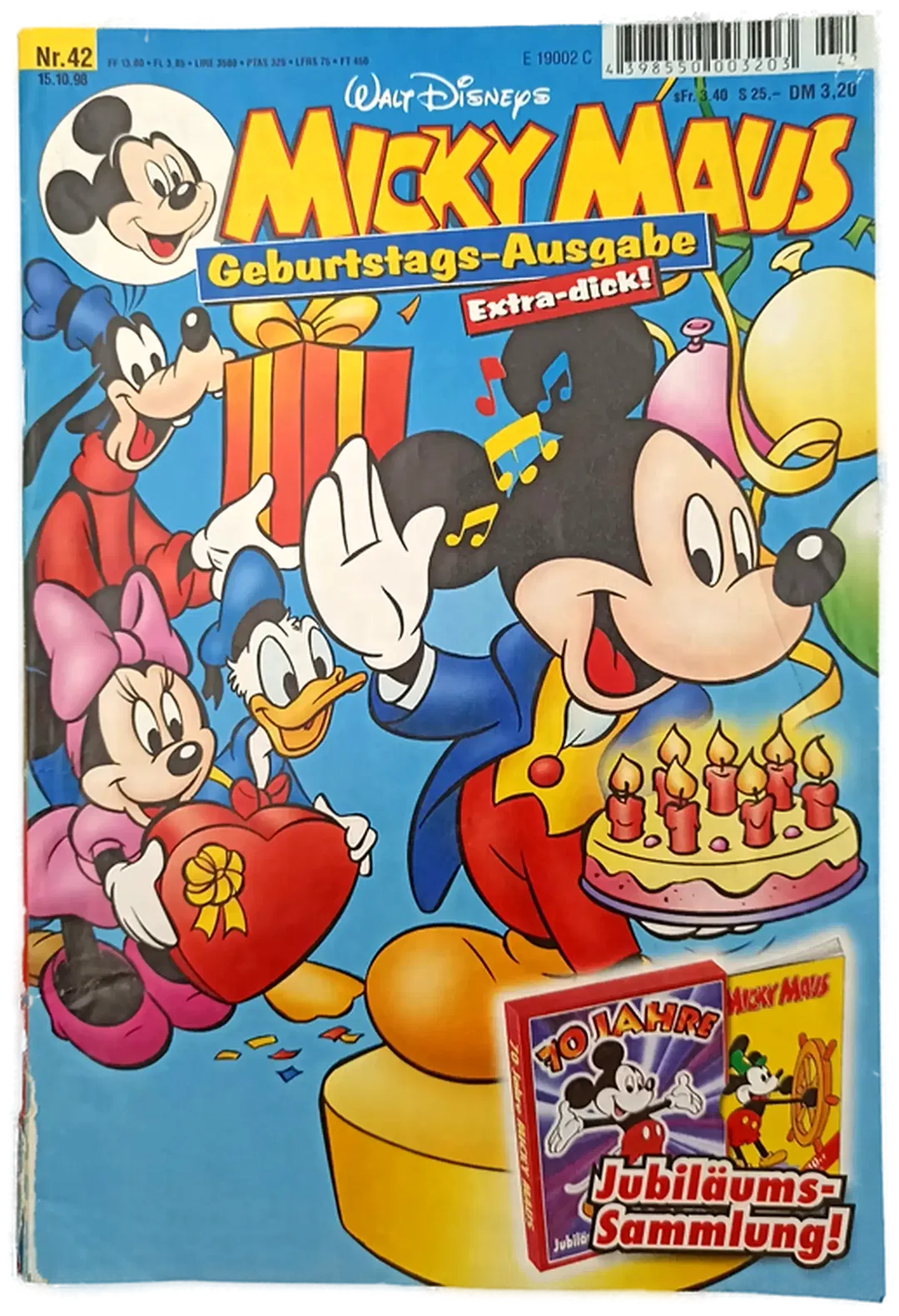 Walt Disneys Micky Maus - Geburtstags-Ausgabe Nr. 42, 1998 - Bild 2
