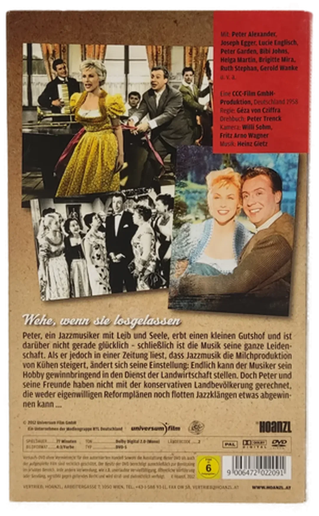 DVD "Wehe wenn sie losgelassen" mit Peter Alexander und Bibi Johns – Bild 2