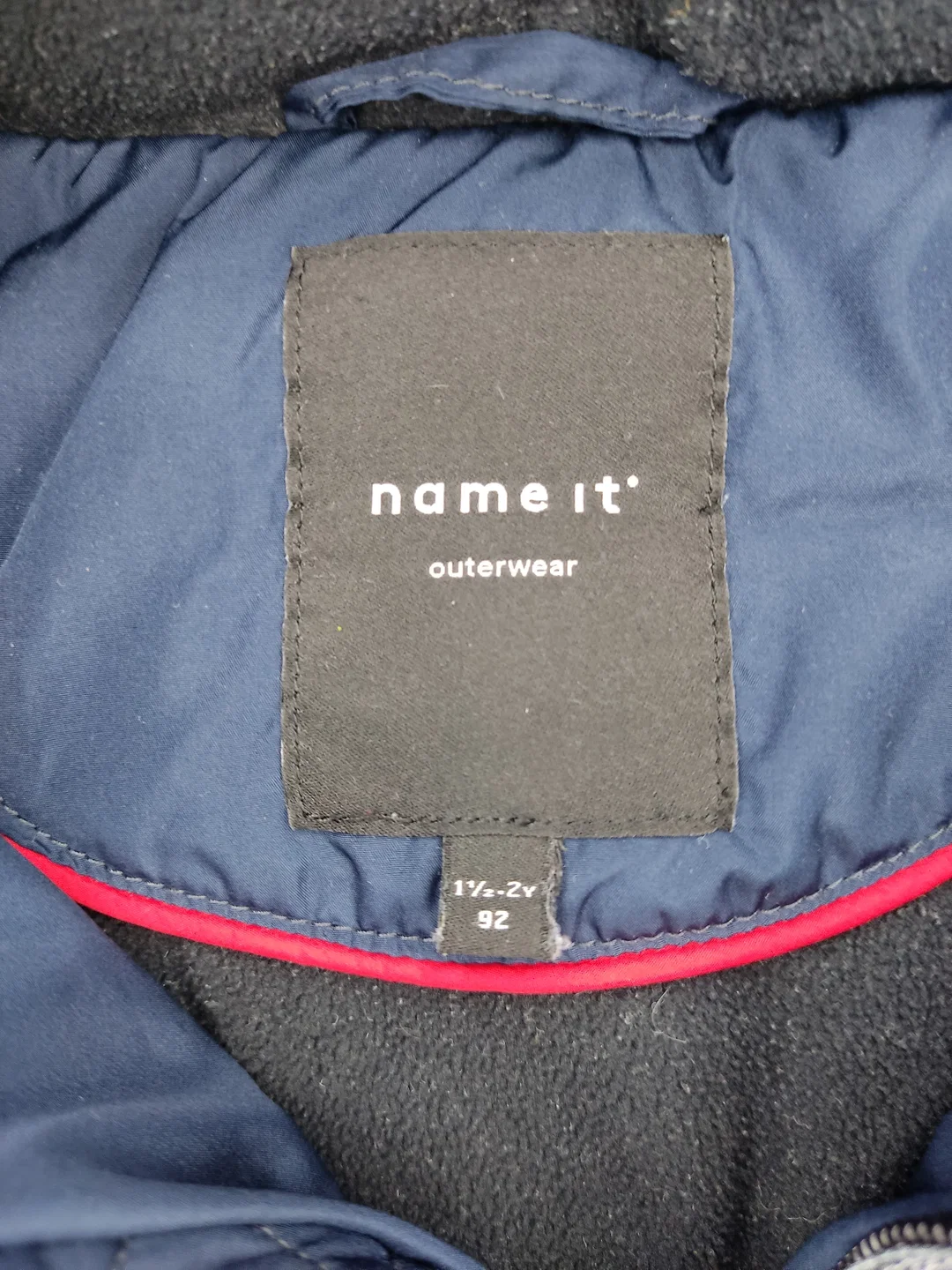 Name It Kinder Jacke marine Gr. 92 – Bild 3