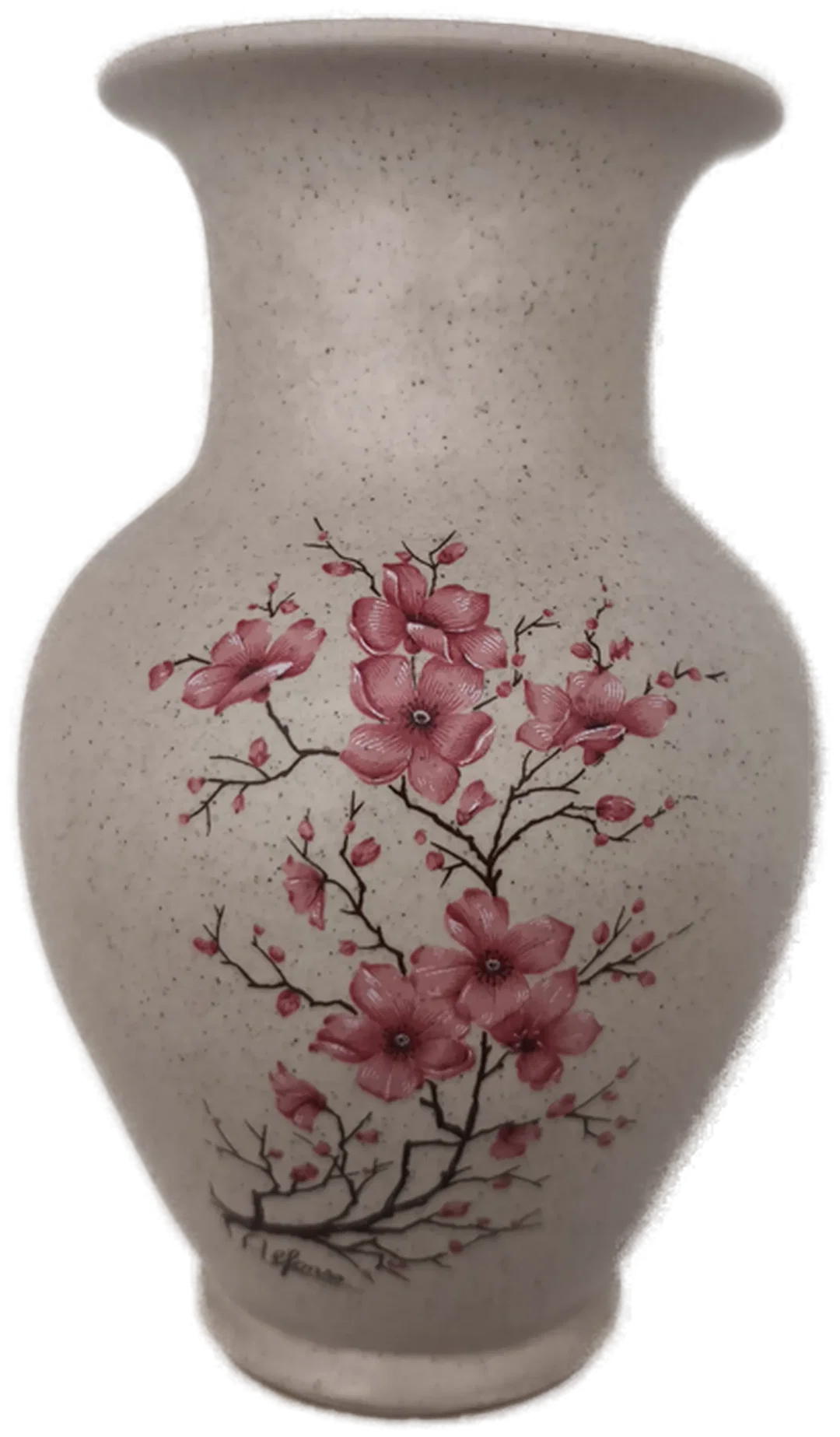 Keramikvase "Kirschblüten" – Bild 1