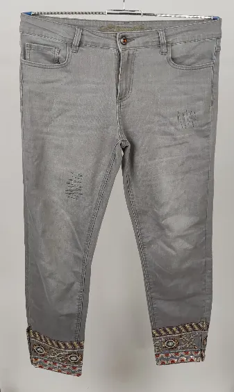 Desigual - Damen 7/8 Jeanshose Gr. 34 - Bild 4