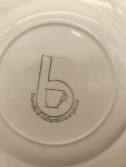 5 Teile englisches Geschirr, Landhausstil, Barratts of Staffordshire, alt, Sammlerwert - Bild 2