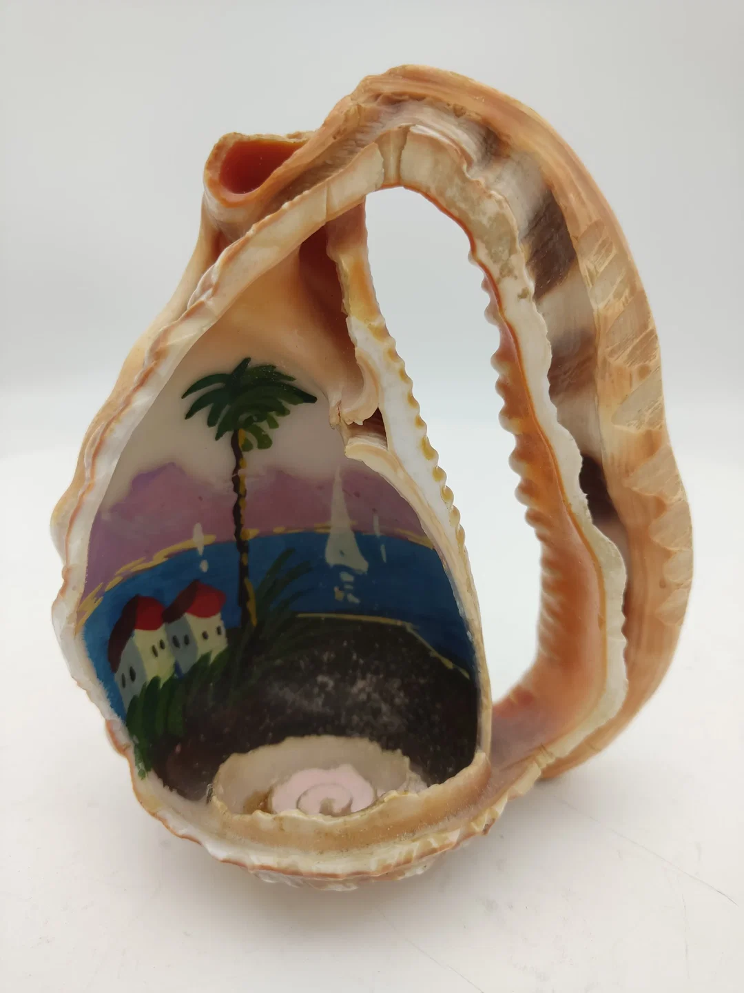 Handbemalte Muschel – Bild 1