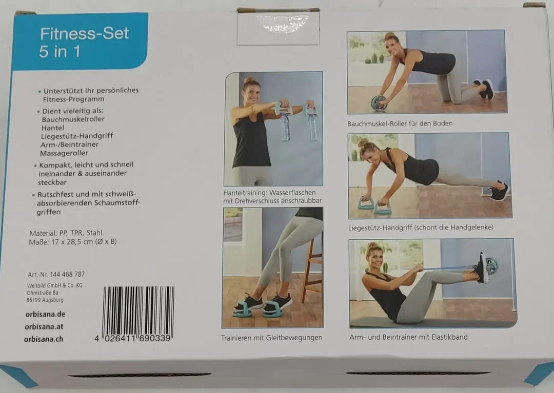  Fitness-Set 5 in 1 Orbisana – Bild 2