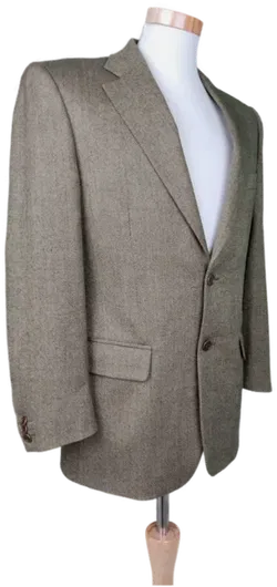 Cortefiel Sastreria Herren Wollsakko, braun - Gr. L - Bild 2