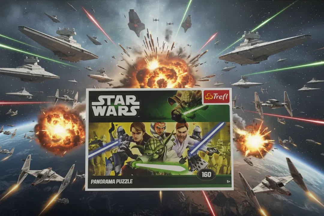 Star Wars Panorama Puzzle 160 Teile  - Bild 4