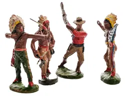 Tipple Topple Austria Konvolut Indianer + Cowboy 50er Jahre - Bild 4