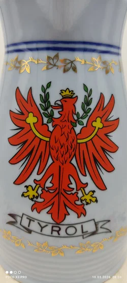 Lilien Porzellan Weinkrug 'Wörthersee' | Souvenir-Schatz - Bild 3