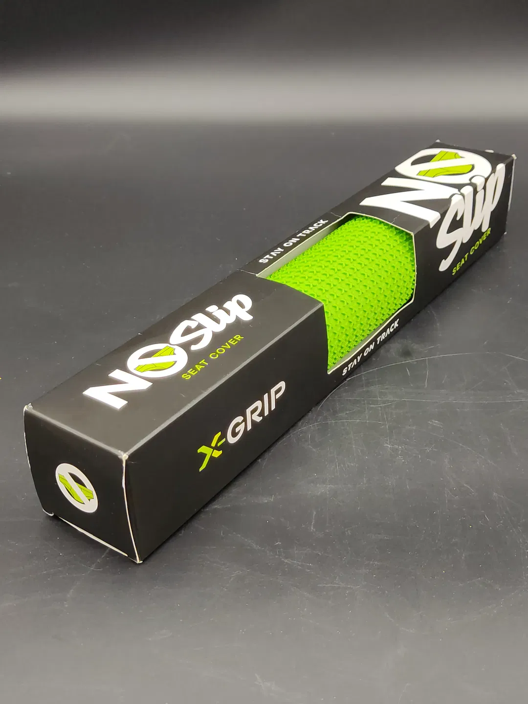 X-GRIP NO Slip Sitzbankbezug für Bikes - grün  - Bild 3