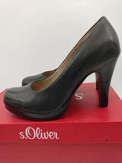 s.Oliver Leder-Pumps Gr. 37 | Wie Neu - Bild 9