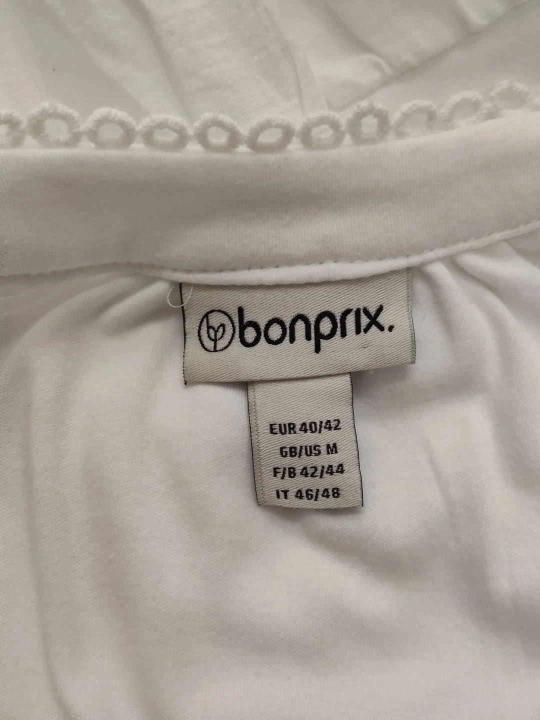 Damen Midikleid Bonprix Gr. 42 Unifarben | Casual-Liebling – Bild 4
