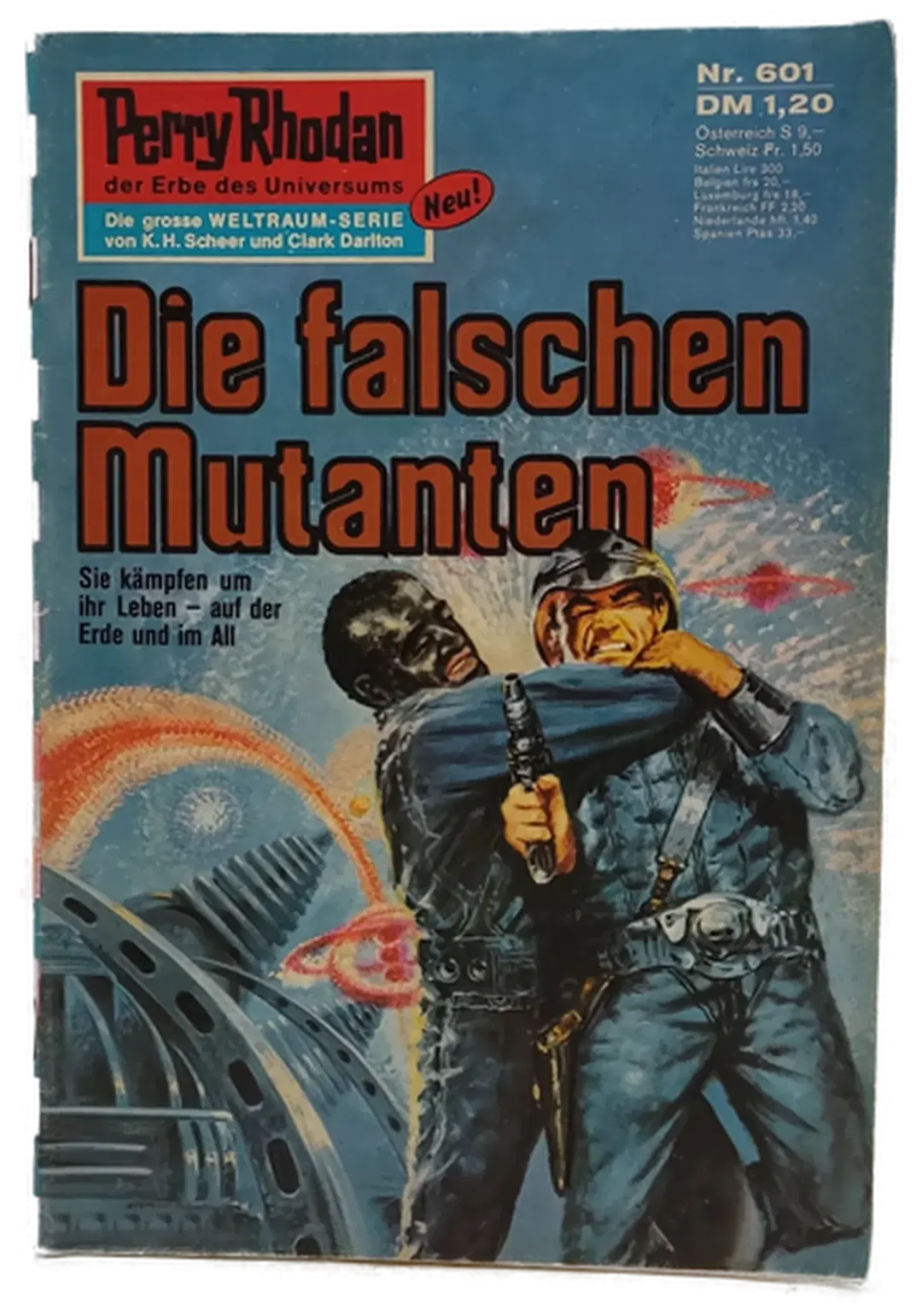 Romanheft Perry Rhodan Die falschen Mutanten Erstauflage Nr.601 - Bild 1
