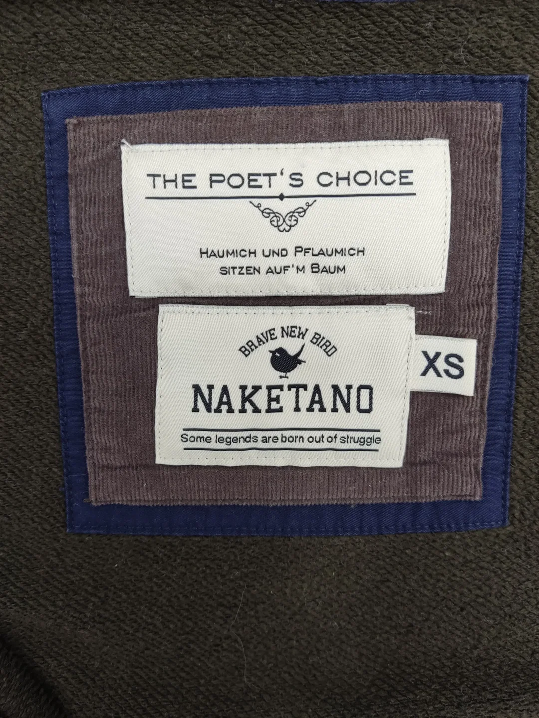 Naketano Damen Jacke grün Gr.XS – Bild 5