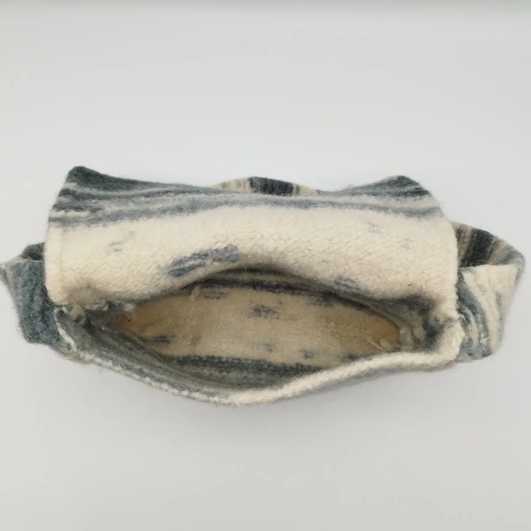 Filzwolle-Handtasche | Ganzjahres-Unikat – Bild 4