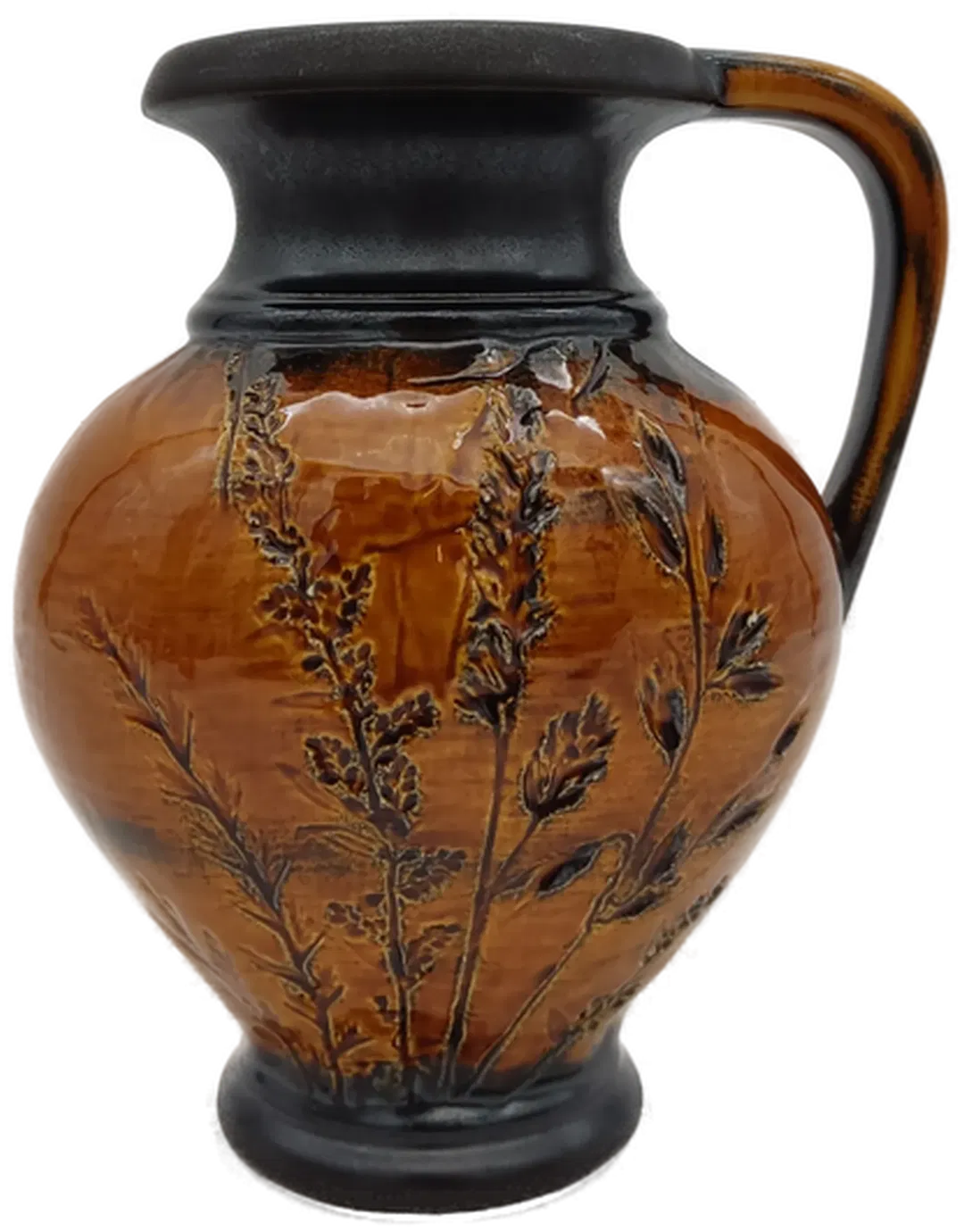 W. Germany Keramikvase braun  - Bild 4