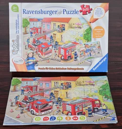 tiptoi® 2x12 Puzzle für kleine Entdecker: Rettungseinsatz - Ravensburger - Bild 3