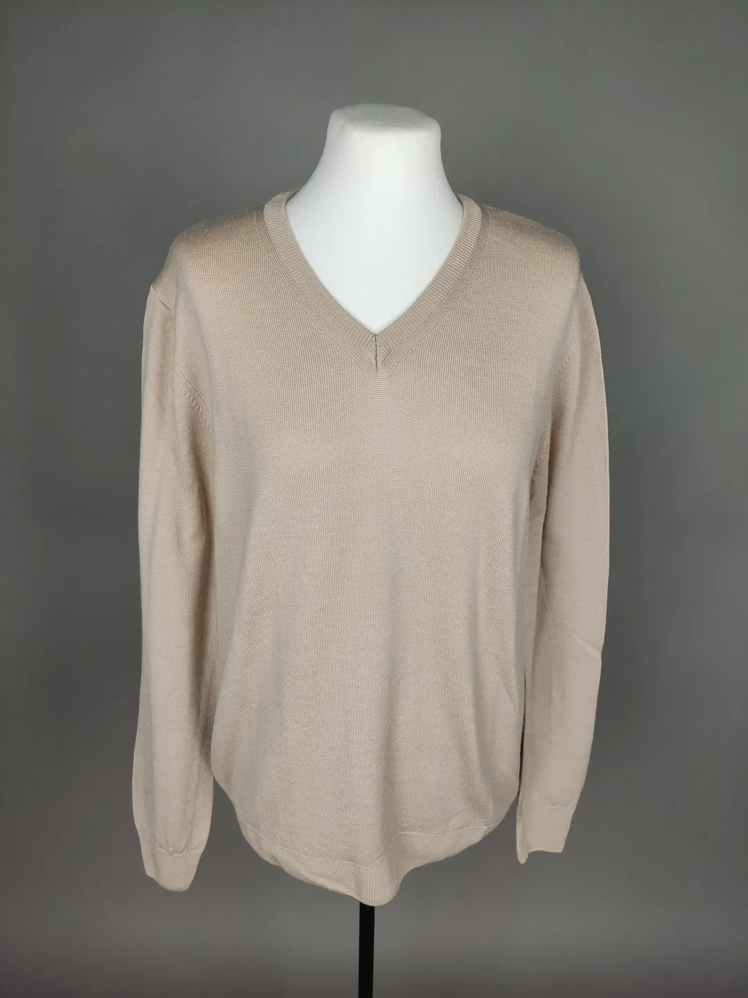 Peter Hahn Damen Wollpullover beige - XL / 42 - Bild 4