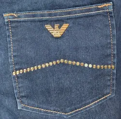 Armani Jeans Damen Dunkelblau Gr. S - Bild 4