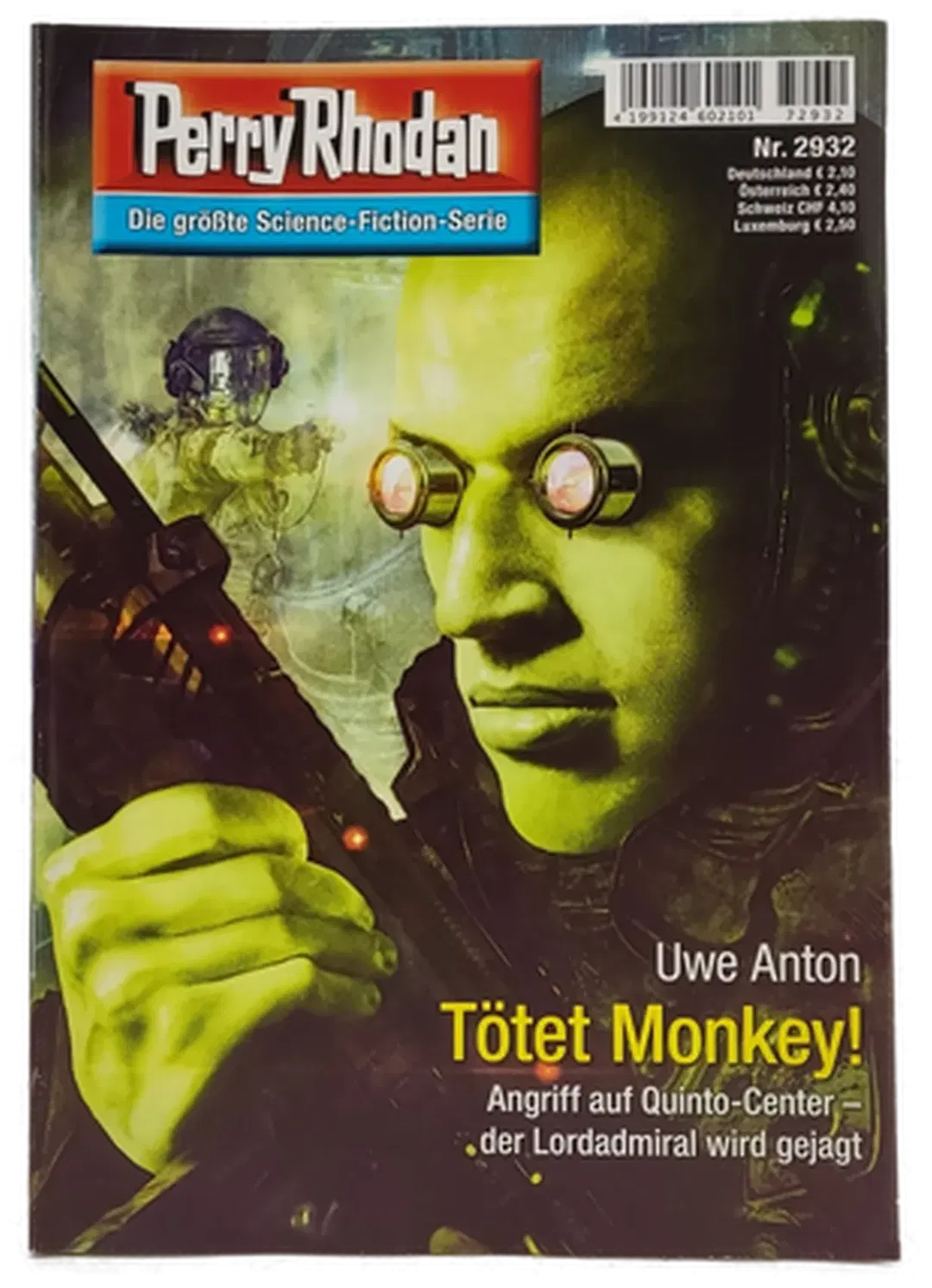 Romanheft Perry Rhodan Tötet Monkey! Erstauflage Nr.2932 - Bild 2