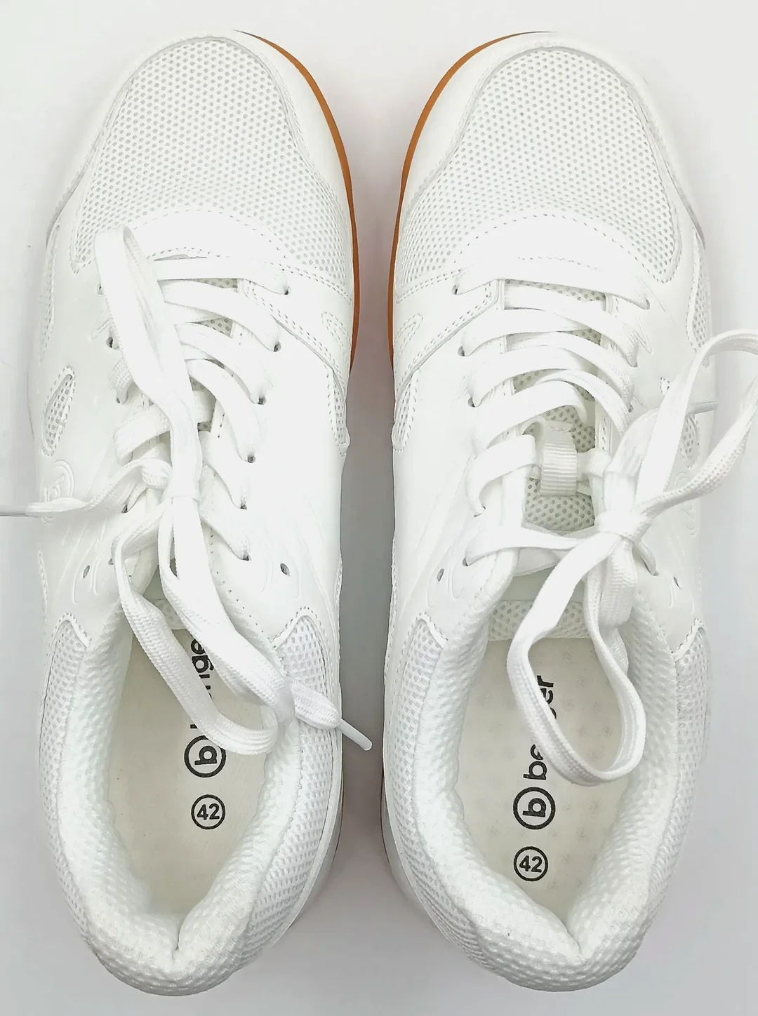 Benger Herren Hallenschuhe weiß Gr. 42 – Bild 4