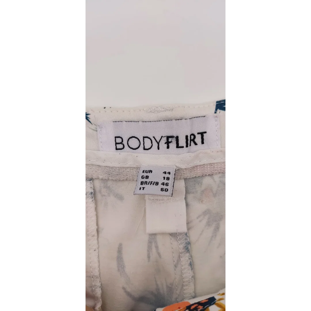 BODYFLIRT Sommerhose Damen, mehrfarbig mit Muster - Größe EU 44  – Bild 4